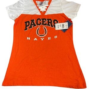Ladies orange t-shirt large